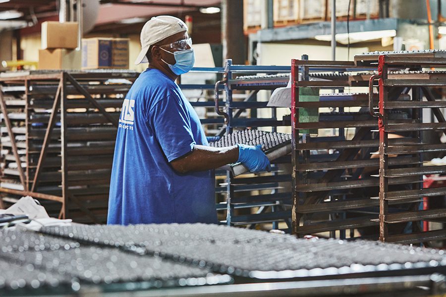 Atlas-Factory-Photo Atlas Bolt and Screw employee at work