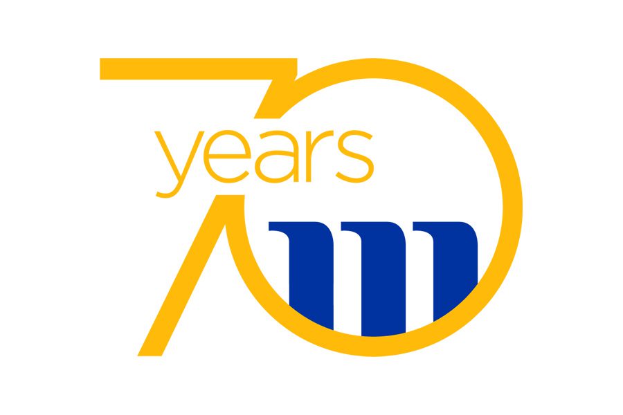 70th Anniversary logo 