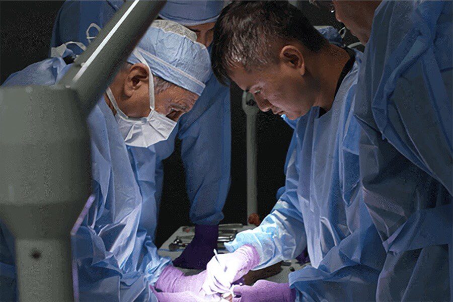 Medical-Acumed-Surgeons-In-Action Acumed Surgeons In Action Working on a hand