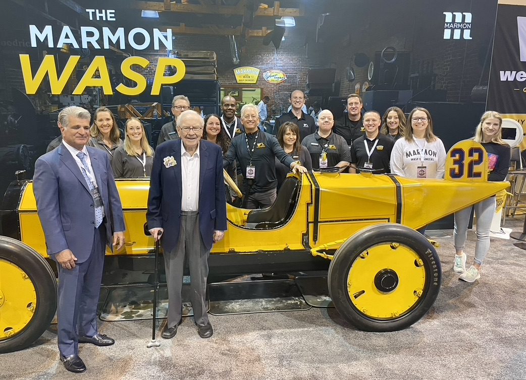 The Marmon Wasp Drives Conversation at Berkshire Hathaway Annual Shareholders Meeting